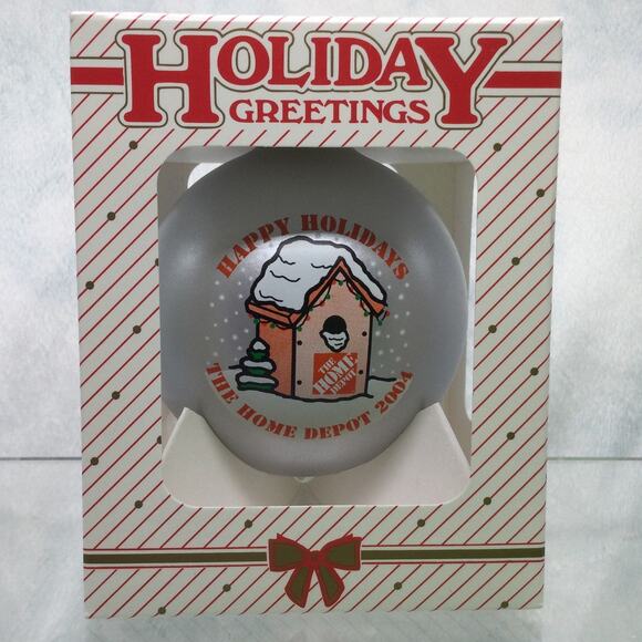 The Home Depot Collectable Christmas Ornaments lot of 7 - Picture 6 of 16